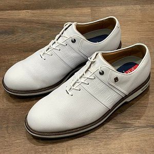 FootJoy Premiere Series Packard Golf Shoes White 11 Wide